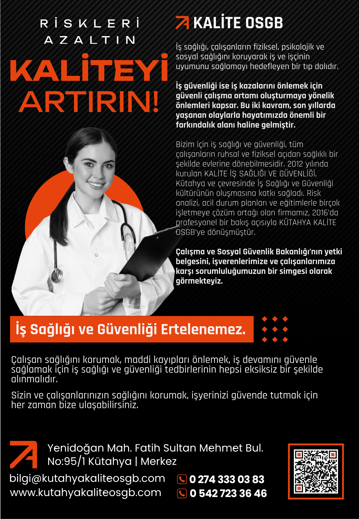 OSGB Hizmetleri Broşür 2